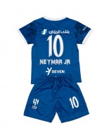 Al-Hilal Neymar Jr #10 Hjemmedraktsett Barn 2024-25 Korte ermer (+ bukser)